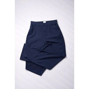 Pullon Bootleg Stretch Trouser Pant Navy Blue M